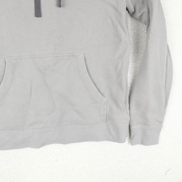 Marmot Hoodie Womens Medium Gray Pullover Outdoor Sweatshirt Spell Out Logo - Picture 3 of 9